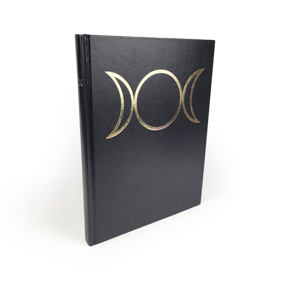 Moon Phase Blank Large Notebook - Picture 1 of 4